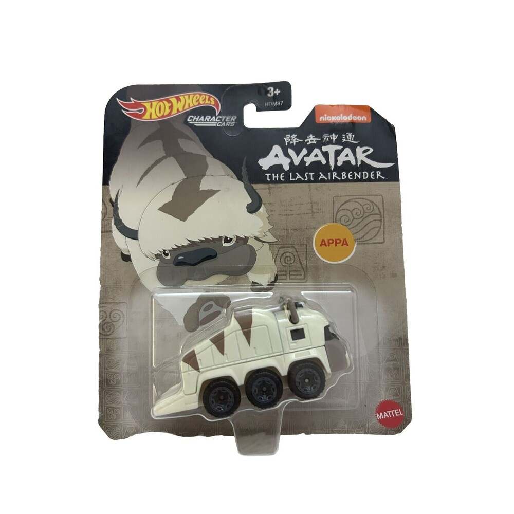 New HOT WHEELS Avatar The Last Airbender Character Car Toy
